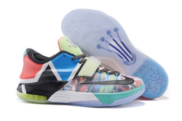Nike KD VII 7 "What The" Multicolore Noir (812329-944)