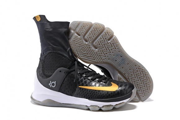 Nike KD VIII 8 Elite "Away" Noir Métallique Or (834185-071)