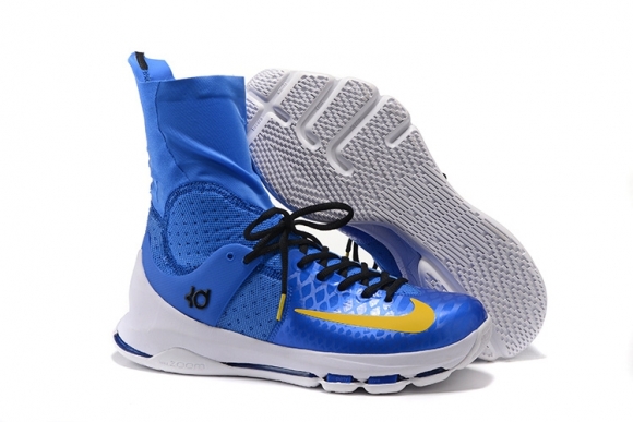 Nike KD VIII 8 Elite Bleu Jaune