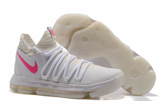 Nike KD X 10 Blanc Rose