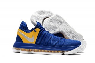 Nike KD X 10 Bleu Argent Jaune