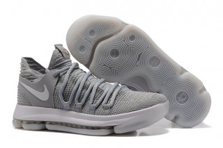 Nike KD X 10 Gris Blanc