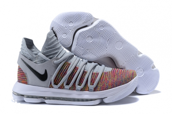 Nike KD X 10 Gris Multicolore