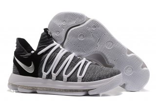 Nike KD X 10 Gris Noir Blanc