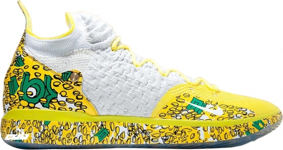 Nike KD XI 11 "Scrooge Mcduck" Pe Blanc Jaune (kd11-xmas)