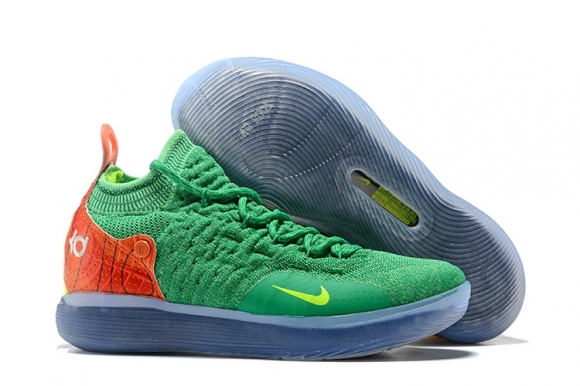 Nike KD XI 11 Vert Rouge