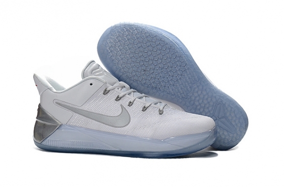 Nike Kobe A.D. Blanc Argent Blanc