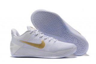 Nike Kobe A.D. Blanc Métallique Or