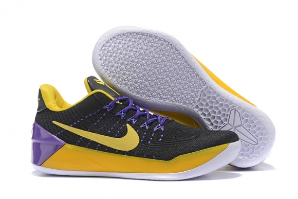 Nike Kobe A.D. Noir Pourpre Jaune