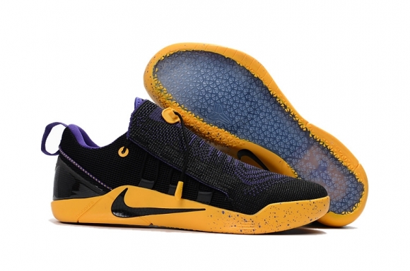 Nike Kobe A.D. Nxt Noir Pourpre Jaune