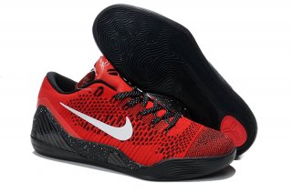 Nike Kobe IX 9 Elite Low Rouge Noir