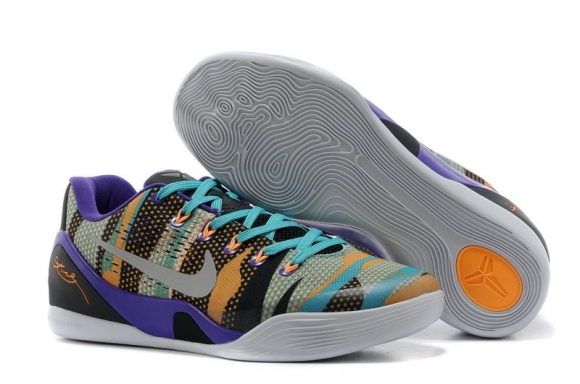 Nike Kobe IX 9 Pourpre Bleu Multicolore