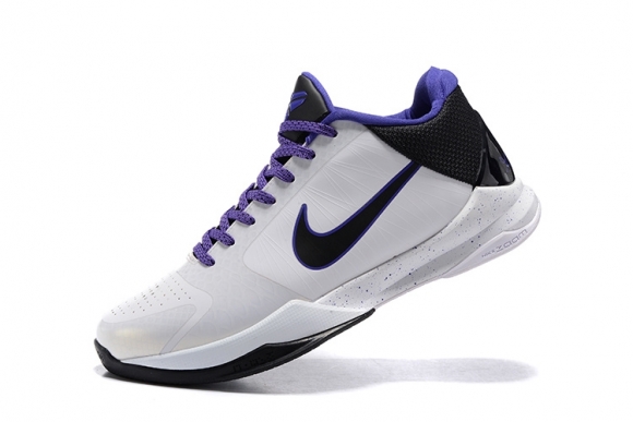 Nike Kobe V 5 Blanc Noir Pourpre