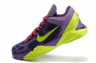 Nike Kobe VII 7 "Christmas" Pourpre Volt Noir