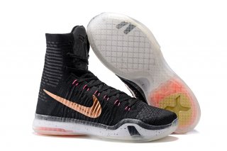 Nike Kobe X 10 Elite High Noir Métallique Rouge