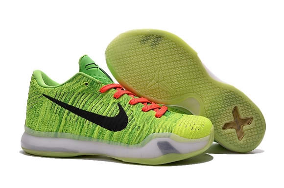 Nike Kobe X 10 Elite Low "Grinch" Volt Vert