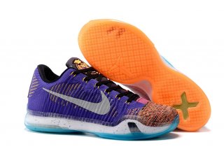 Nike Kobe X 10 Elite Low Multicolore Bleu