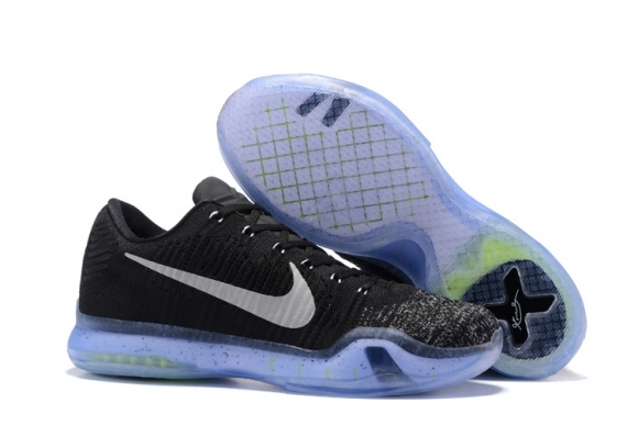 Nike Kobe X 10 Elite Low Noir Argent