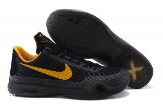 Nike Kobe X 10 Noir Jaune