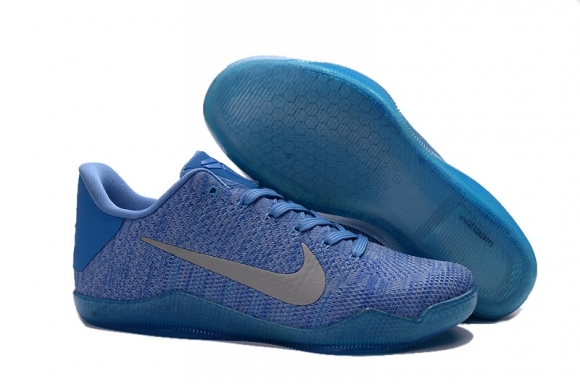 Nike Kobe XI 11 Bleu Argent