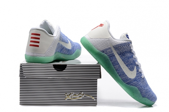 Nike Kobe XI 11 Bleu Vert