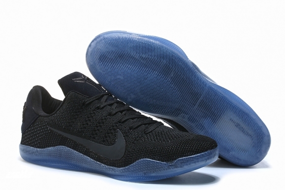 Nike Kobe XI 11 Elite Low "Black Space" Tout Noir