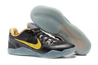 Nike Kobe XI 11 Em "Carpe Diem" Noir Pourpre Jaune