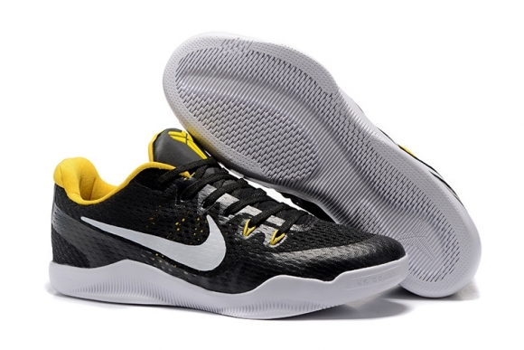 Nike Kobe XI 11 Em Noir Jaune