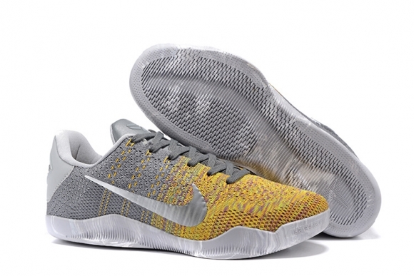 Nike Kobe XI 11 Gris Jaune