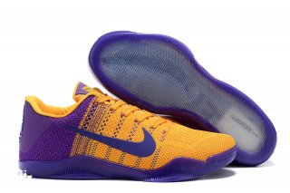 Nike Kobe XI 11 Jaune Pourpre