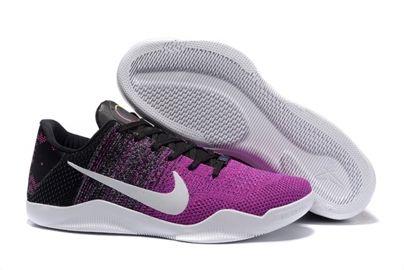 Nike Kobe XI 11 Rose Noir Blanc