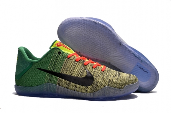 Nike Kobe XI 11 Vert Jaune