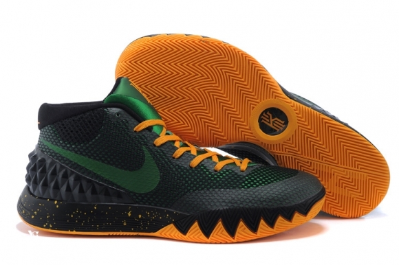 Nike Kyrie Irving I 1 Noir Vert Orange