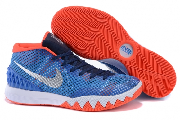 Nike Kyrie Irving I 1 "Usa" Bleu Métallique Argent (705277-401)