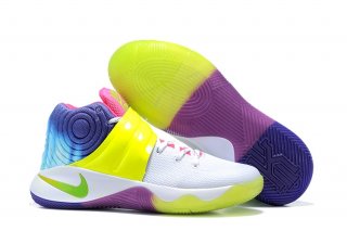 Nike Kyrie Irving II 2 Blanc Pourpre Jaune