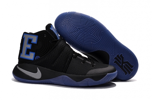 Nike Kyrie Irving II 2 "Duke" Noir Métallique Argent (838640-001)