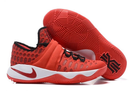 Nike Kyrie Irving II 2 Flyknit Rouge Noir Blanc