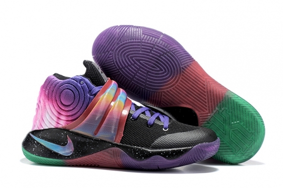 Nike Kyrie Irving II 2 Noir Pourpre Vert