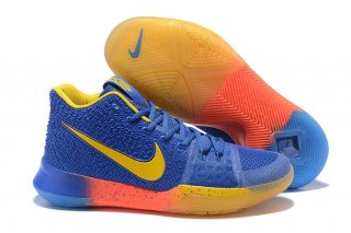 Nike Kyrie Irving III 3 Bleu Orange Jaune