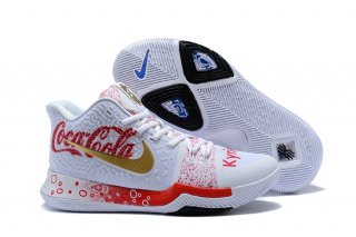 Nike Kyrie Irving III 3 "Coca Cola" Blanc Rouge Bleu