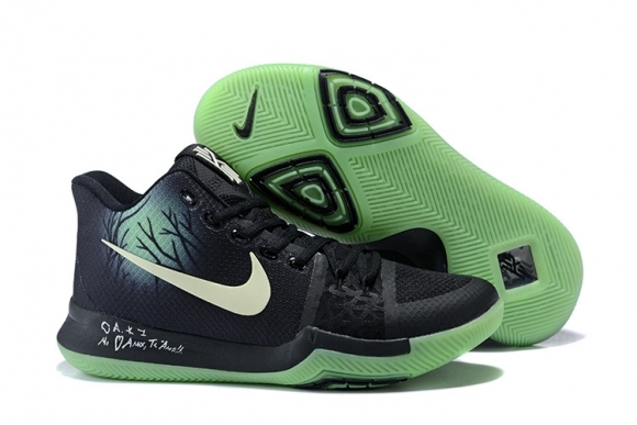 Nike Kyrie Irving III 3 "Fear" Black Green