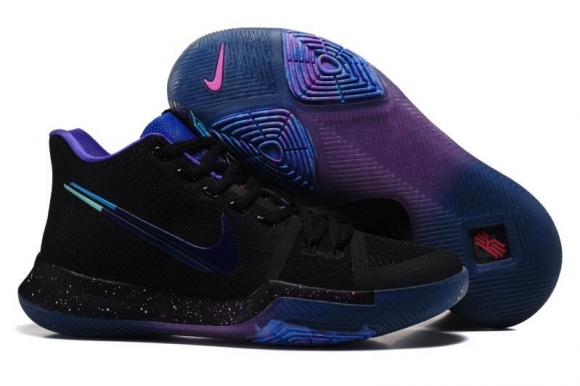 Nike Kyrie Irving III 3 "Flip The Switch" Noir Pourpre Bleu