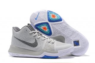 Nike Kyrie Irving III 3 Gris Bleu Blanc