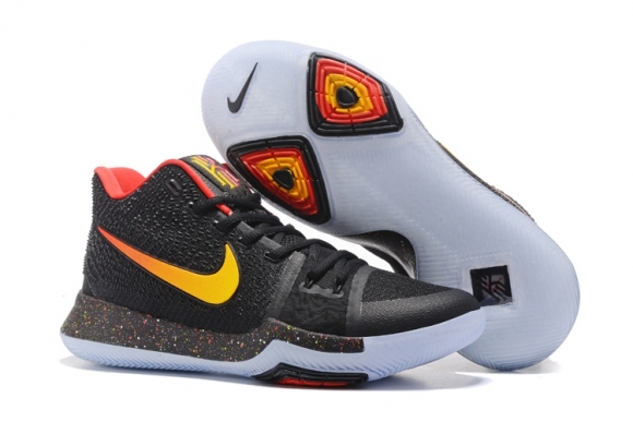 Nike Kyrie Irving III 3 Noir Jaune Rouge