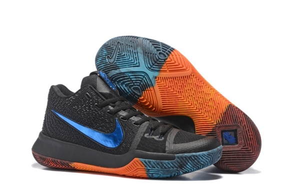 Nike Kyrie Irving III 3 Noir Métallique Bleu