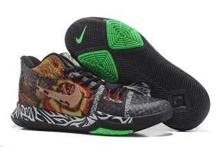 Nike Kyrie Irving III 3 Noir Vert Multicolore