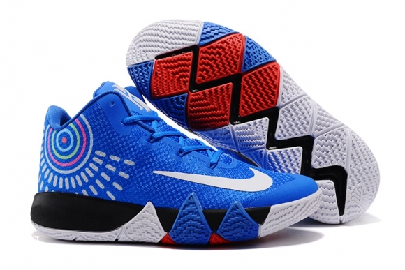 Nike Kyrie Irving IV 4 Bleu Noir Blanc