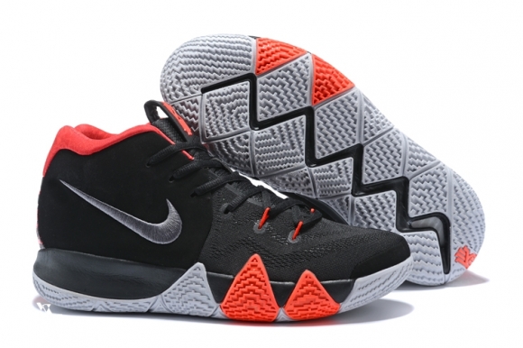 Nike Kyrie Irving IV 4 Noir Argent Rouge