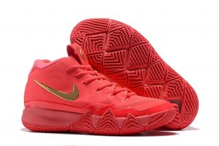 Nike Kyrie Irving IV 4 Rouge Métallique Or