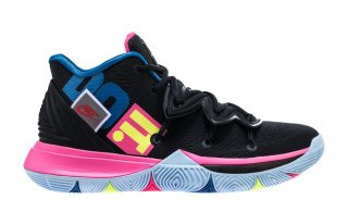 Nike Kyrie V 5 "Just Do It" Noir Rose Bleu (ao2918-003)